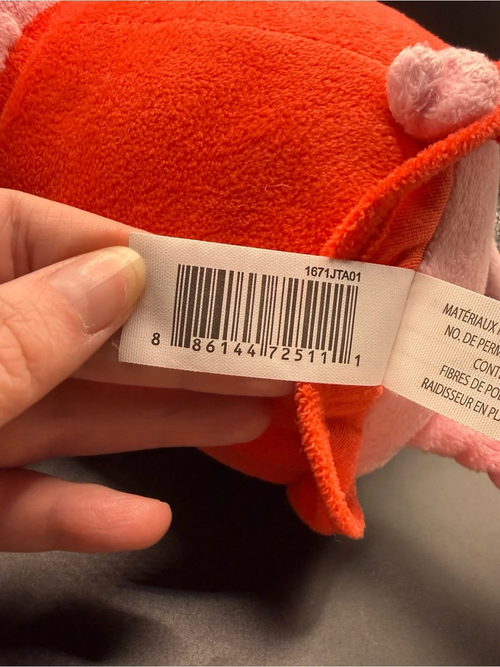 Peppa Pig Plush in Red Dress